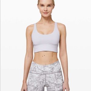 Silver Lilac Lululemon ‘Free to be Moved’ Bra Size 6